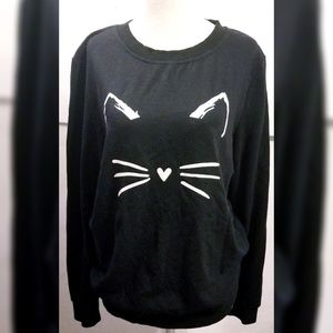 Cat Sweatshirt • Kitten Face Sweatshirt